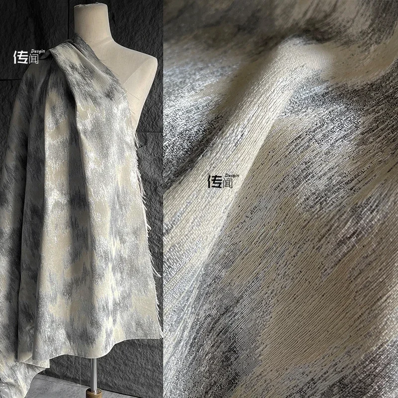 

Canvas Irregular Jacquard Diy Textured Fabric Premium Texture Design Trousers Jacket Hat Clothing Fabric Alteration