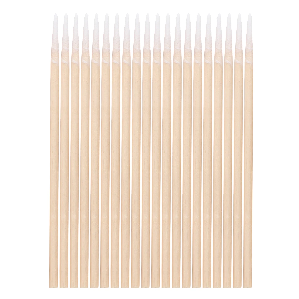 

300pcs Pointed Cotton Toothpick Swabs Stick Premium Defatted Disposable Single-headed Travel Outdoor Practical Women Makeup