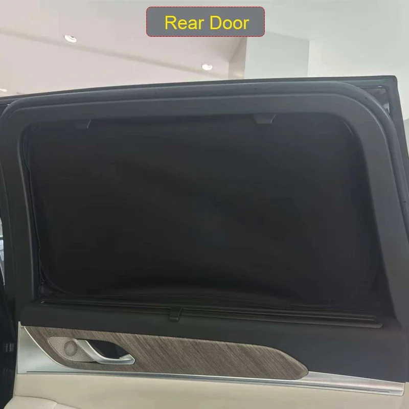 

Car Black Windows Privacy Sunshade Anti-UV Heat Insulation For GWM WEY 07 2024-Present Auto Protect Cover Interior Accessory