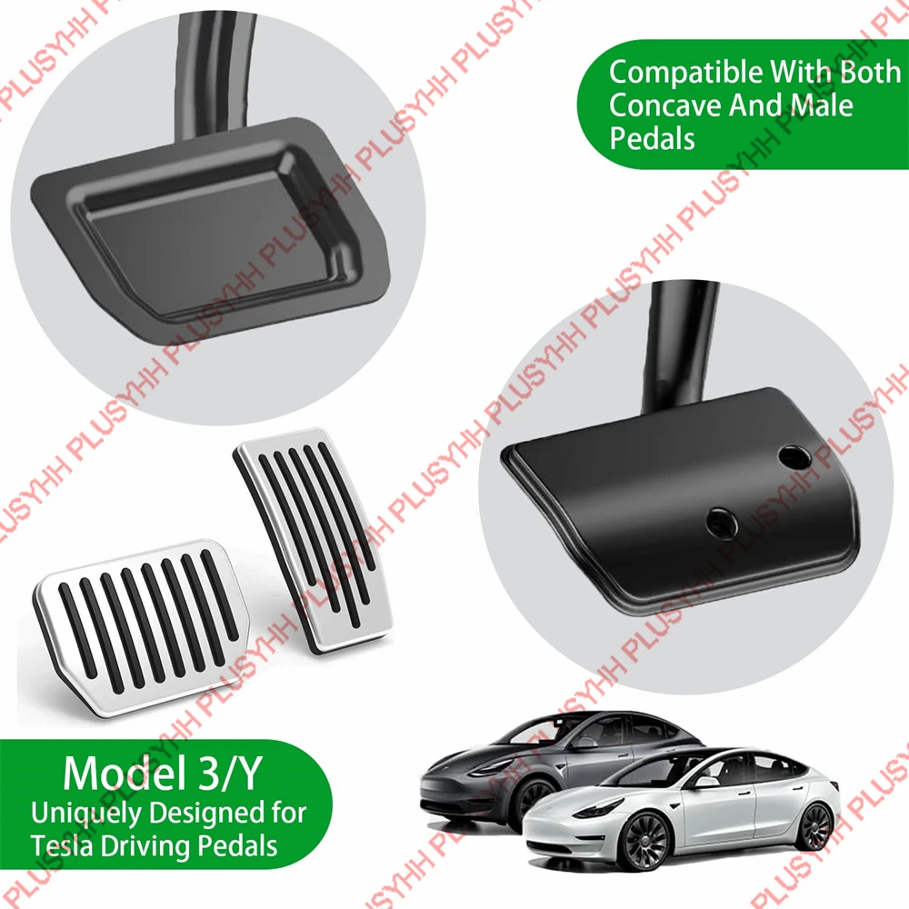 Model Y Juniper Foot Pedal Pads 2025 Accessories Model 3 Highland 2026 Break Pedal Accelerator Brake Covers Auto Interior Part