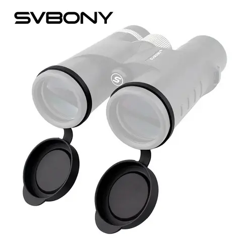 SVBONY 렌즈 보호용 고무 커버, 2피스 쌍안경, 42mm, 외경 52 ~ 54mm W2590A