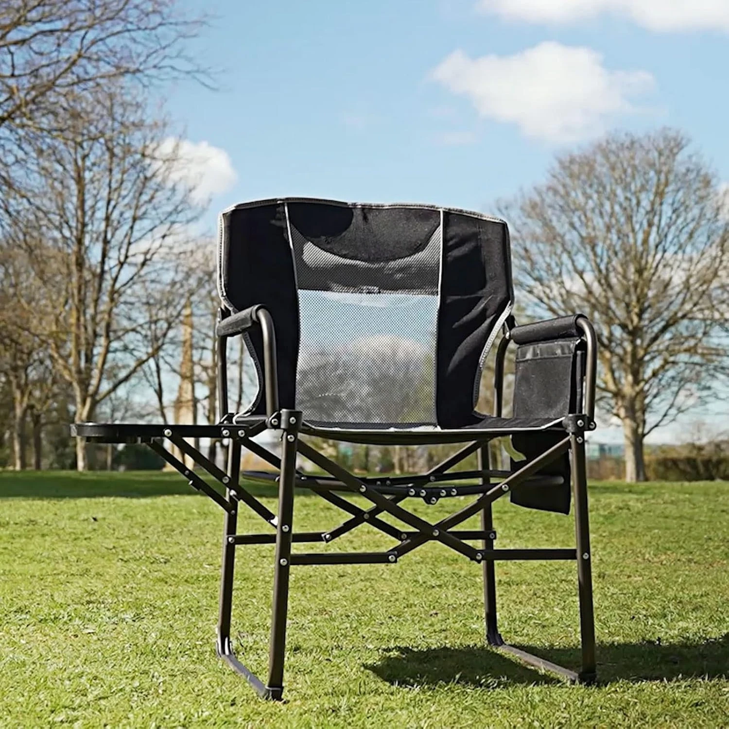 Oversized Folding Directors Ch - огляд і ціна Outdoor Camping Table With Storage