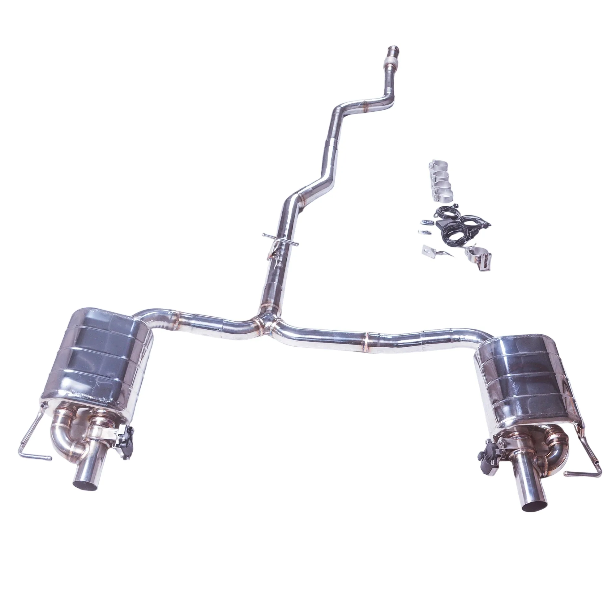 

【 Customized Product 】 Suitable for 15-2023 Mercedes-Benz E260, E300coupe 2.0L W213(C238), w205 Catback valve exhaust mufflers