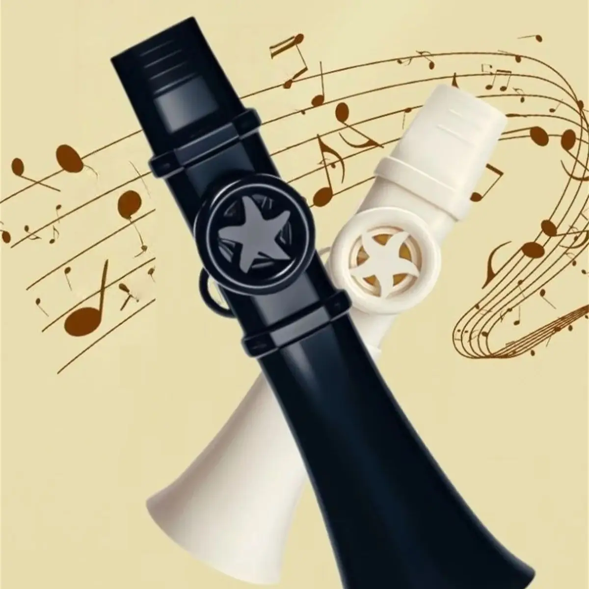 آلة موسيقية مدمجة سهلة التعلم من كازو المحمولة - هدية مثالية لمحبي الموسيقى، متوافقة مع الجيتار والقيثارة والكمان