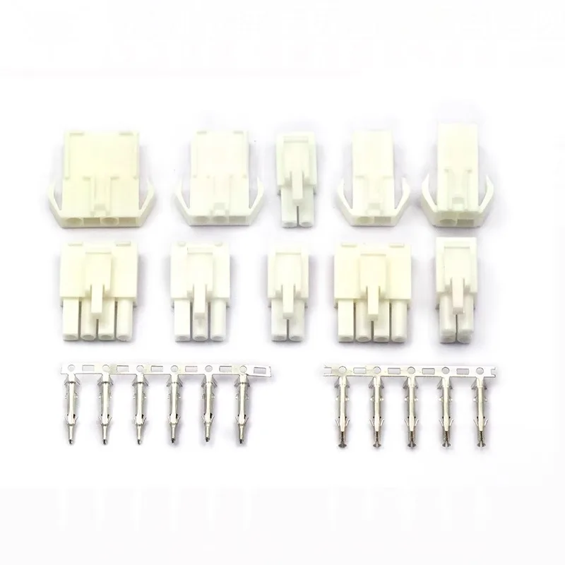 10PCS EL 4.5mm Small Tamiya Automotive Connector Plug Male Housing EL4.5 2/3/4/6/9/12/15 Pin