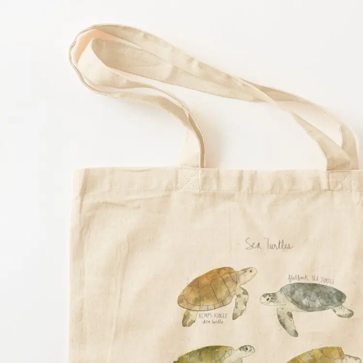 Sea Turtles \t Tote Bag hand bag ladies Cloth bag canvas tote custom fabric