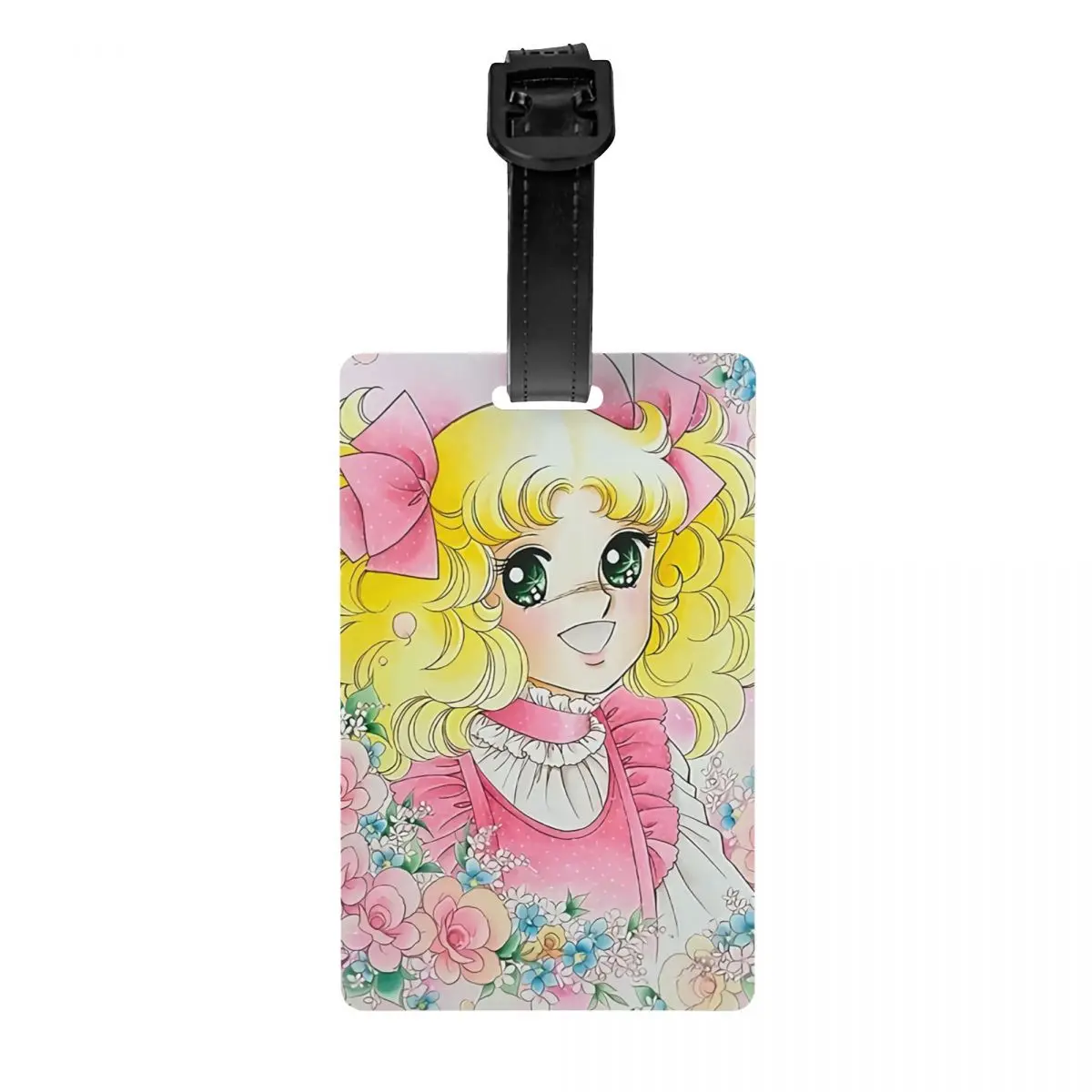 Custom Candy Candy Candice Luggage Tag for Suitcases Cute Japan Anime Manga Baggage Tags Privacy Cover Name ID Card