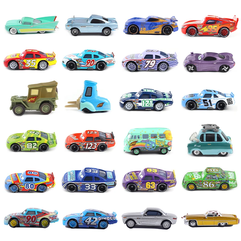 

Cars 1 Disney Pixar 2 3 Collection Mater Toy Lightning Mcqueen Collection Diecast Metal Mini Racer Mack Children Christmas Gift