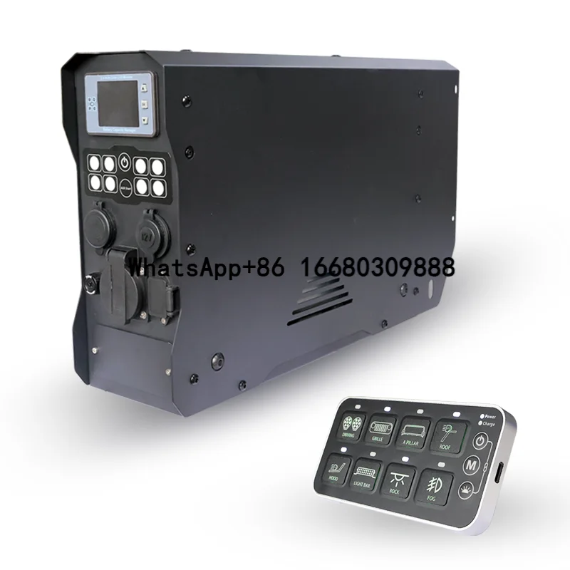 

Latest Design Auto Battery Management System for Powering Various Electronic Devices 12V Control Hub with Wireless Switch Panel