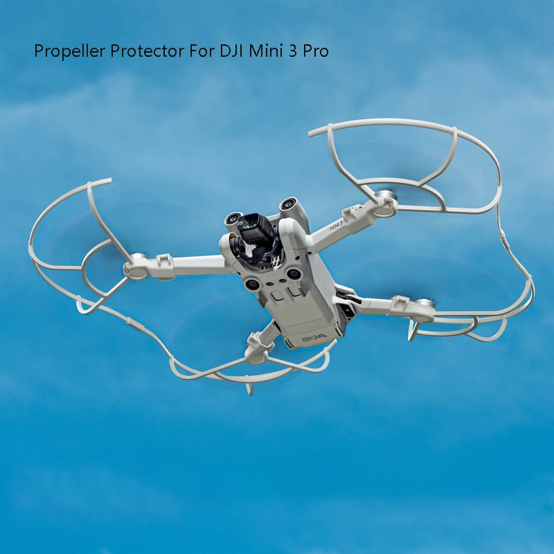 Protetor de Hélice para DJI Mini 3 Pro Drone, Guarda Peso Leve, Anti-Colisão, Asa Fan Bumper, Landing Gear Acessórios