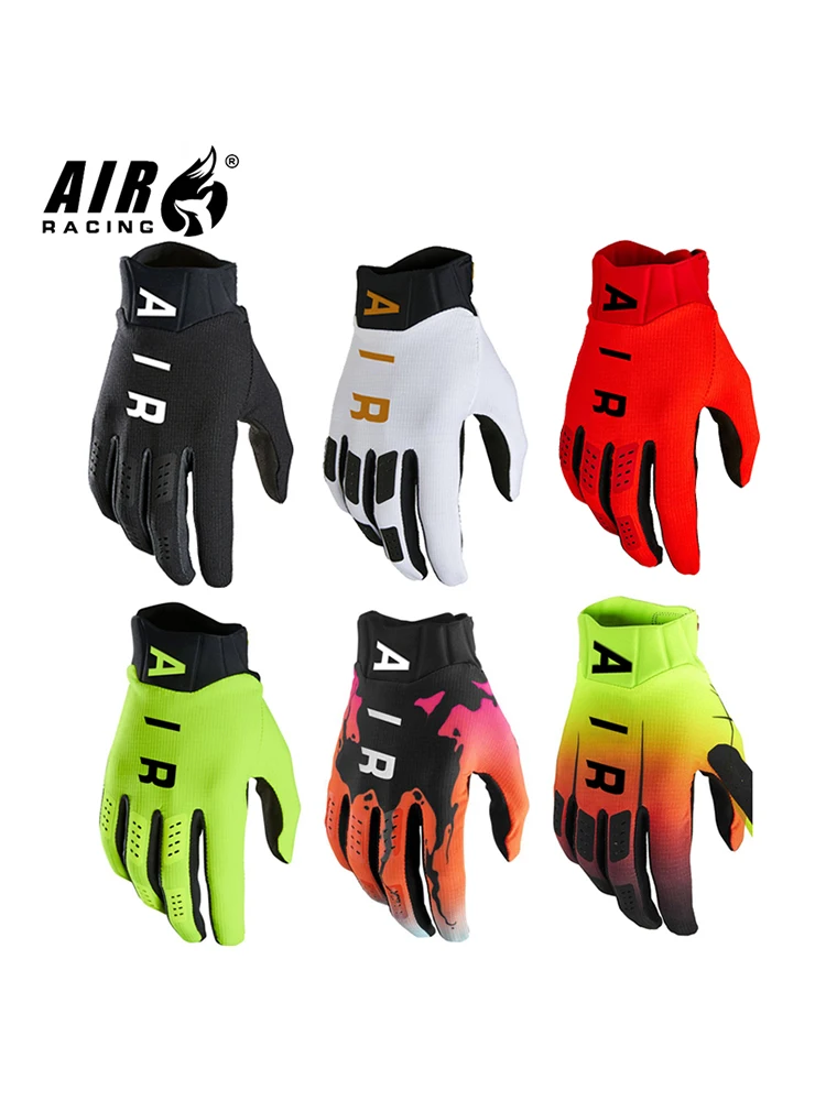 AliExpress NONE AIR 6 Colors Men Motorcycle Gloves Touch Screen Mountain Bike Mtb Gloves Full Finger Motocross Racing Protective Gloves
