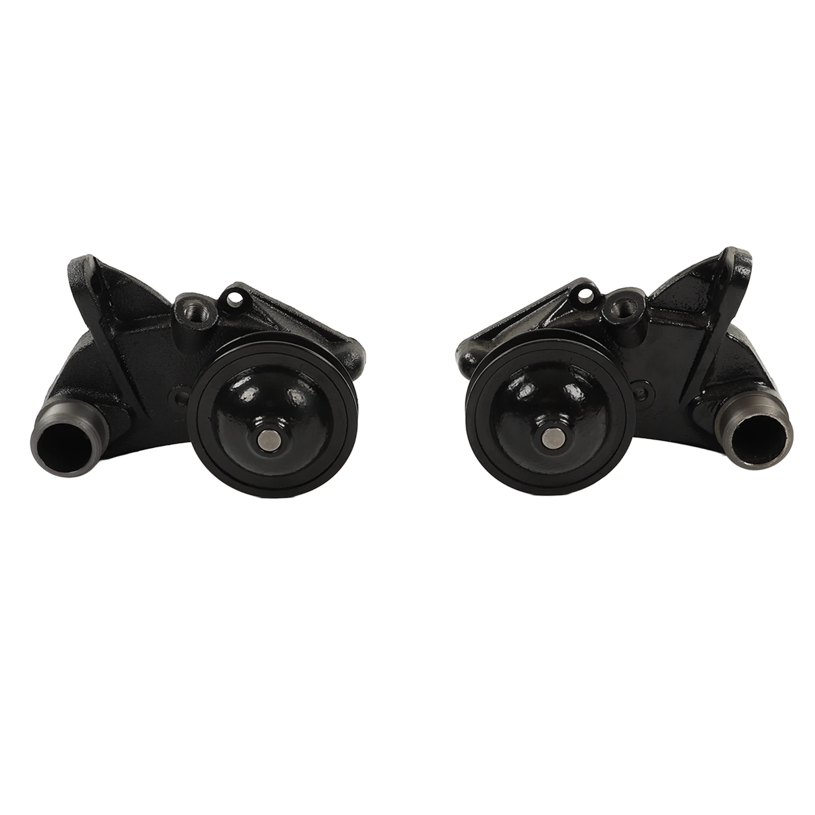 2Pcs Nickel Cast Iron Flathead Water Pump Assembly, Efficient Cooling Performance, Direct Fit Replacement For Ford Pickup Truck