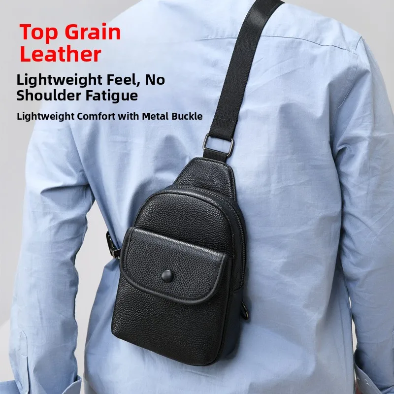new-casual-comfortable-chest-bag-top-layer-cowhide-high-quality-wear-resistant-crossbody-single-shoulder-bag-genuine-leather