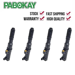 4 X IGNITION COIL FOR RENAULT CLIO ESPACE GRAND SCENIC KANGOO 0986221001 0040100052 7700875000 8200154186 8200405098 8200568671