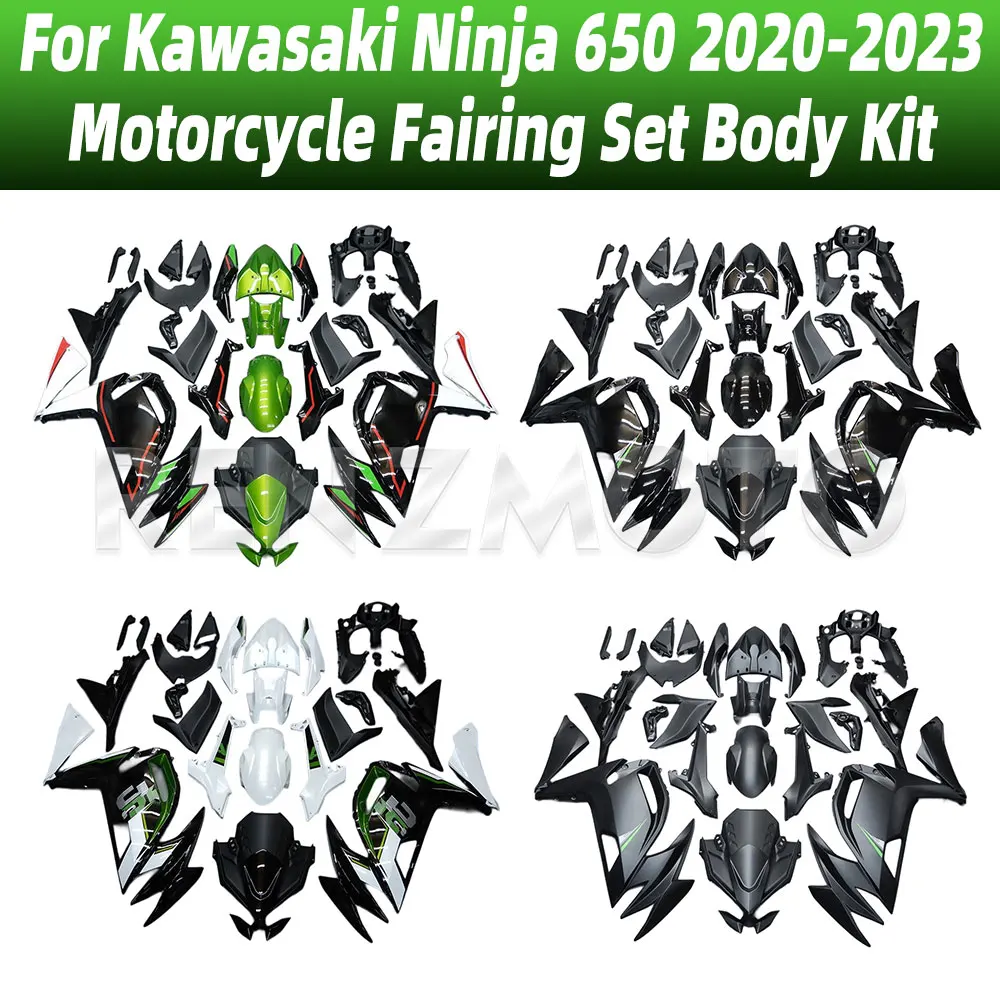 

New ABS For Kawasaki Ninja 650 2020-2023 Motorcycle Bike Fairings Set Body Kit Bodywork Set Shell Injection Ninja 650 20-23