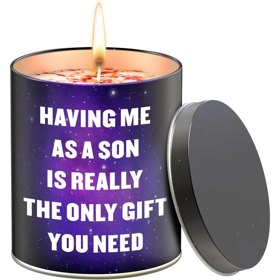 Mothe Day Regalos de SonGifts para mamá de hija Hijo Ideas únicas Mama Candle Papá Cumpleaños Gardenia Velas perfumadas Festival