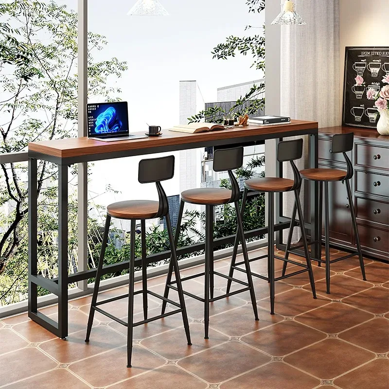 sedia-da-bar-in-ferro-battuto-in-legno-massello-tavolo-da-pranzo-caffetteria-negozio-di-te-seggiolone-combinazione-loft-sgabello-da-bar-alto-retro-americano