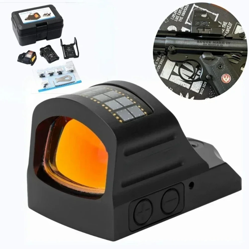 التكتيكية HS 507C ريد دوت البصر لمسدس الادسنس بندقية نطاق صغير التكتيكية الصيد/الهيكل الخارجي قوس ل غلوك و 20 مللي متر السكك الحديدية #1