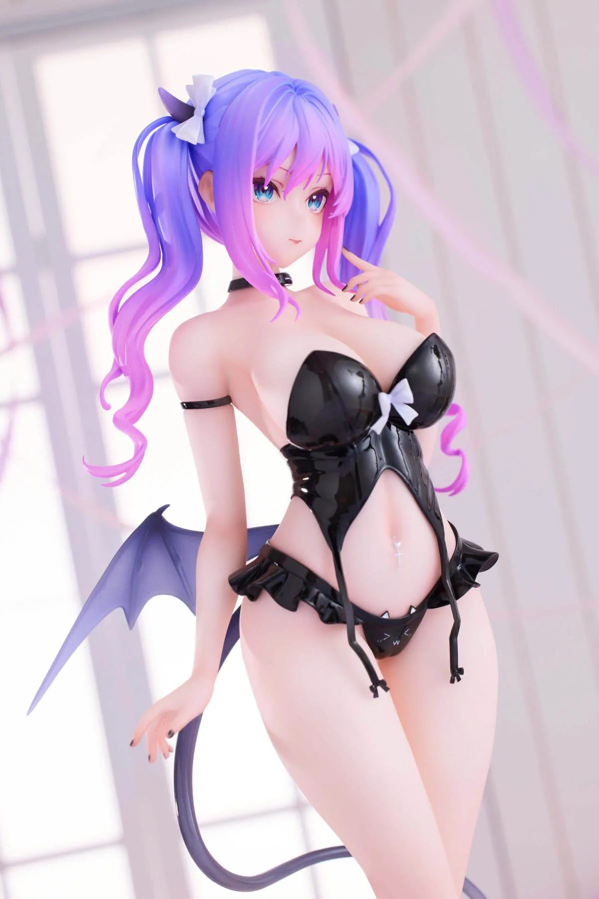 Judai 28cm Original Momoroser Glowing Little Succubus Momoko PVC Sexy Action Figure Model Toys