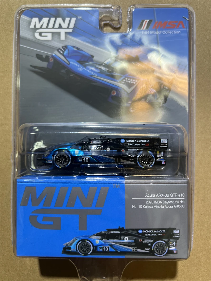 

TSM MINIGT 1/64 # 685 Acura ARX-06 GTP #10 Die-cast alloy car model collection display gifts