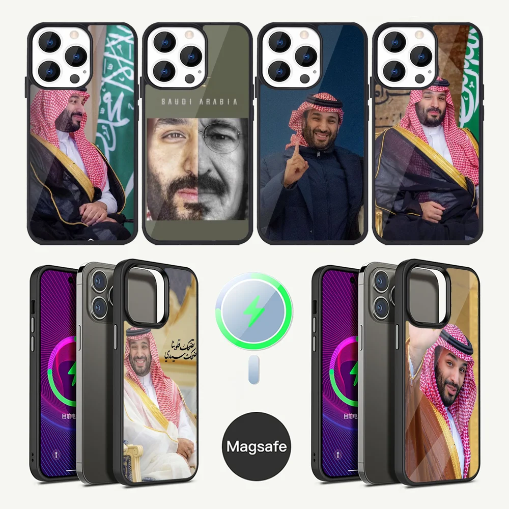 

Mohammed bin Salman Phone Case For iPhone 16,15,14,13,12,11,Plus,Pro,Max Mini Magsafe Magnetic Wireless Charging