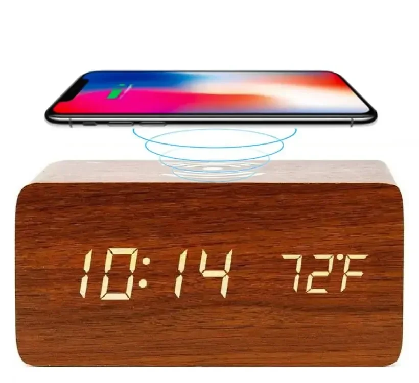

Original brand new！Qi Wireless Charger Led Table Lamp 5W Charging Led Desk Light Adjustment Table Bedside With Sound Voice