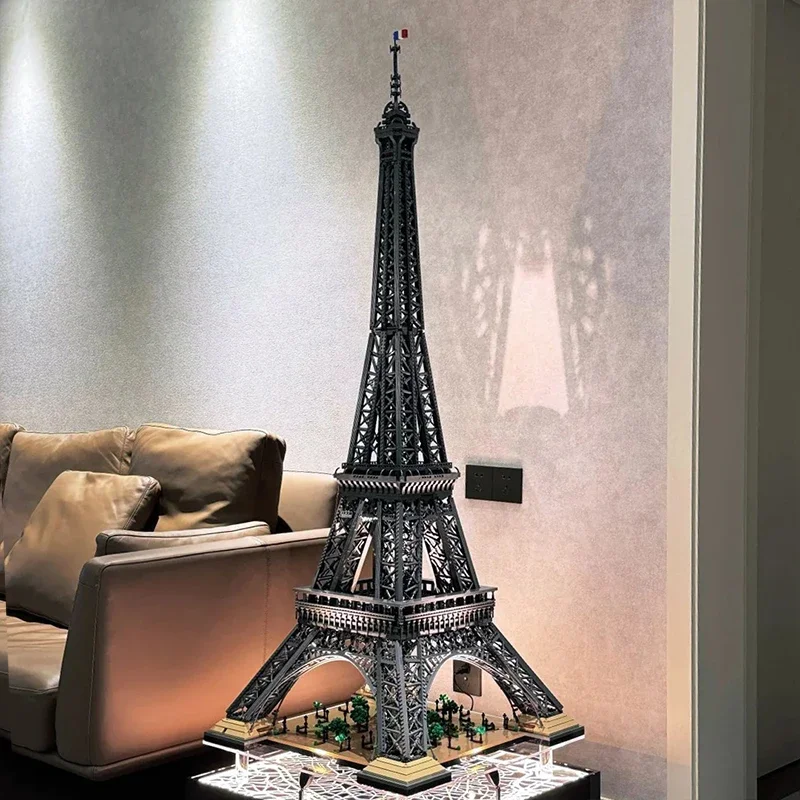 The cheapest Paris Tower landmark model 10001PCS large building brick kit unique creative toy elegant surprise adult gift
