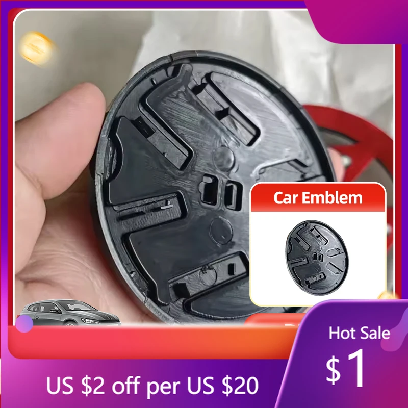 

2026 Новые вытяжки с эмблемой, 2 шт., замена для Scirocco 2015 2016 2017 110 мм, передняя решетка автомобиля, эмблема с логотипом, 87 мм, задняя крышка багажника