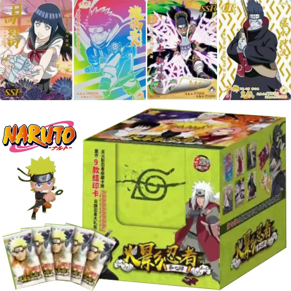 Caixa de reforço de anime para crianças, coleção de cartas, brinquedo TCG, melhor preço, Little Dino, Naruto, Hy-0705, Hinata, Sakura, Sasuke, atacado, preço de pechincha