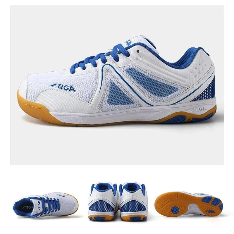 Stiga tênis de mesa original 5521 5522 sapatos esportivos profissionais das mulheres dos homens tênis de treino indoor ping pong sapatos