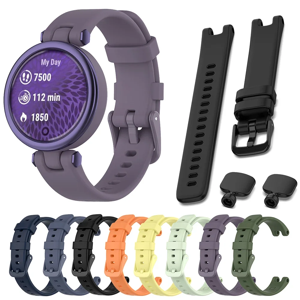 

For Garmin Lily Smart Watch Band Replacement Silicone Wrist Strap for Garmin Lily Women’s Fitness Sport Bracelet