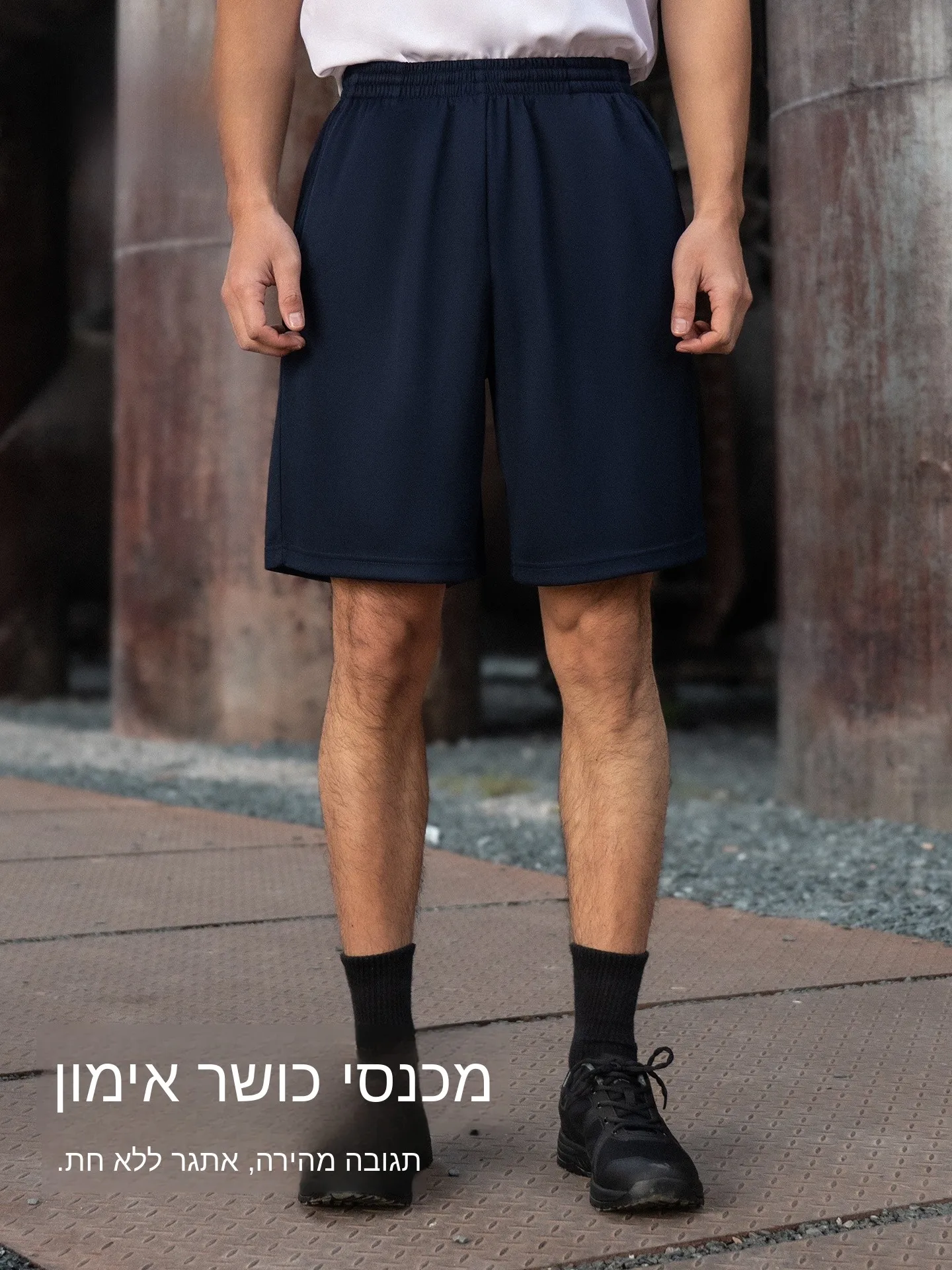 quick-dry-men's-training-shorts-summer-new-style-one-way-moisture-wicking-running-casual-sports-pants-workwear-utility-trousers