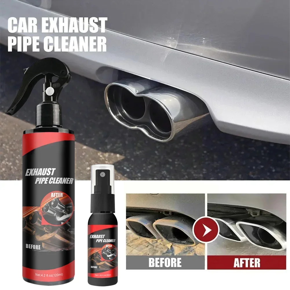 30/120ml Car Maintenance Iron Powder Cleaning Rust Remover Cleane Multi Purpose Rust Remover Spray Metal Surface Chrome Paint