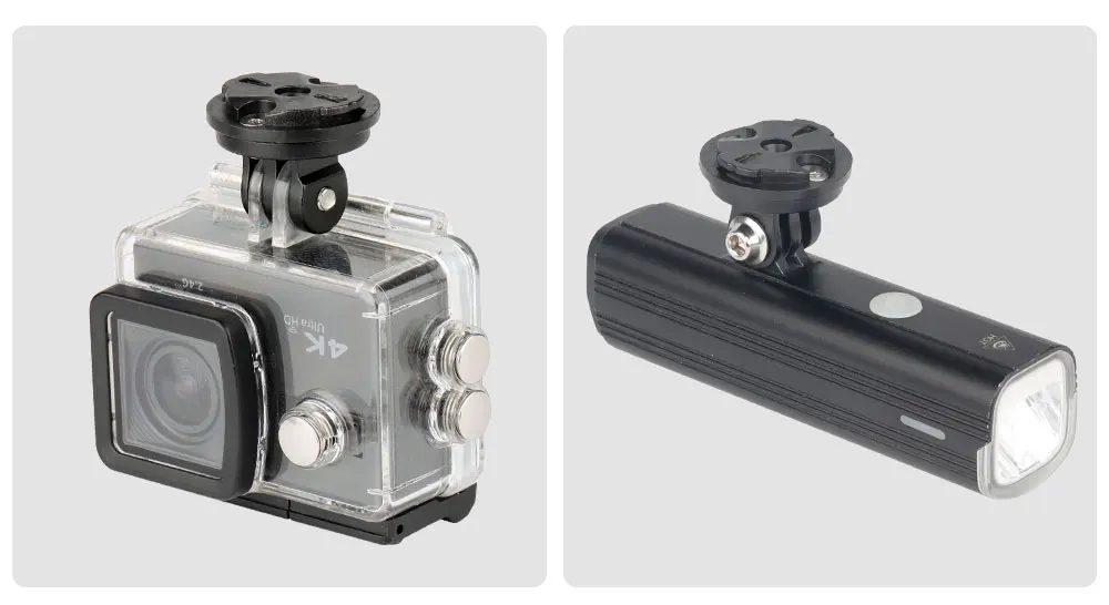 Deemount Fahrradcomputerhalterung für DAHON Faltrad-Headset, breite Klemme zur Installation für Garmin Wahoo IGPS mit 3-Gabel-Auswahl für GoPro. – Detail 24