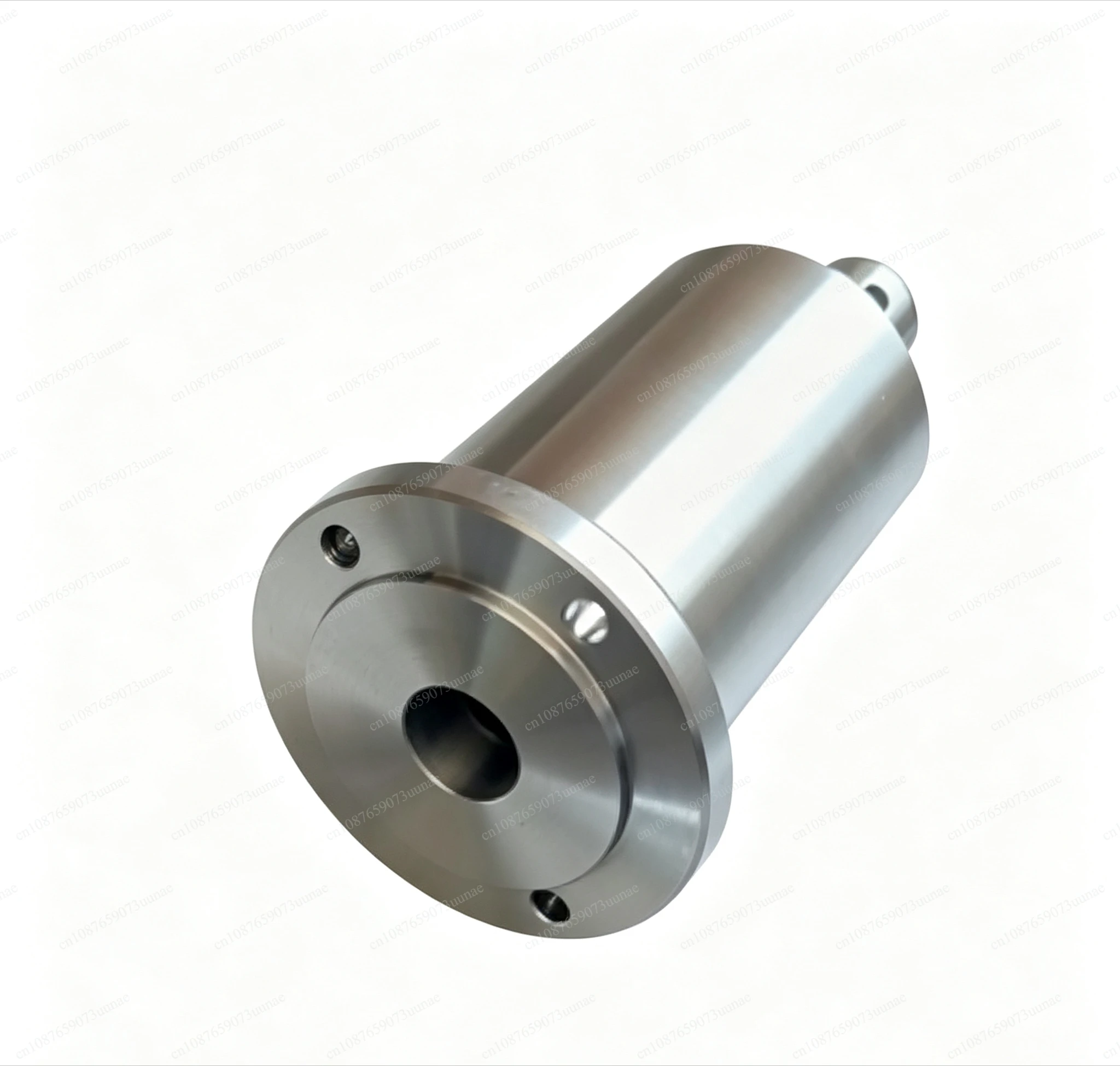 Small Lathe Spindle Assembly with Flange, 45mm Through‑Hole Lathe Spindle for 160 Chucks, Replacement Part (Chuck Not Included)