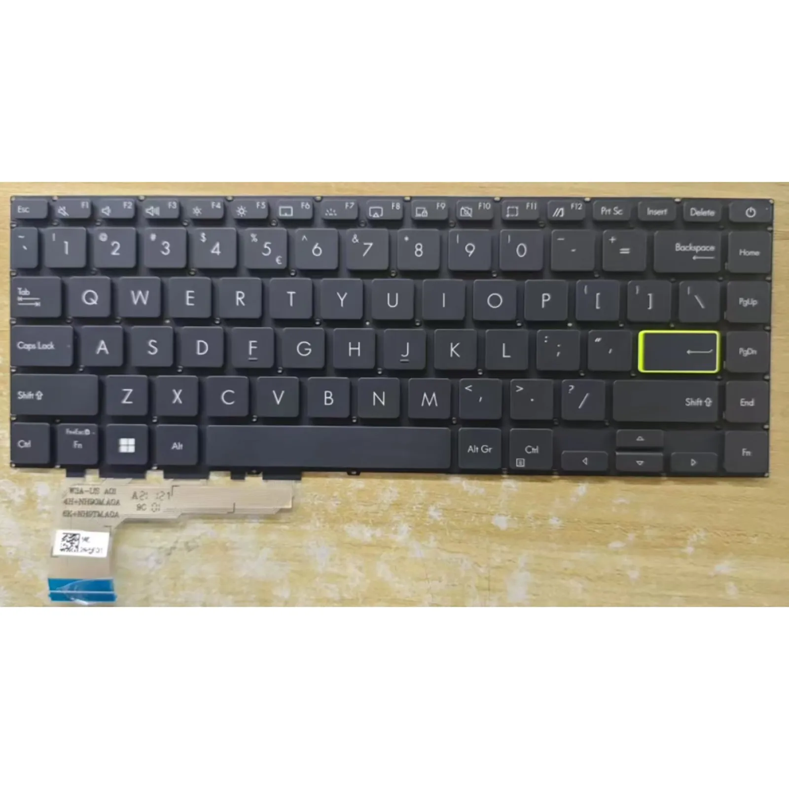 

RU US Layout for ASUS Vivobook S435EA S435 S435E 0KNB0-282GGR00 0KNB0-282GUI00 Laptop Backlit