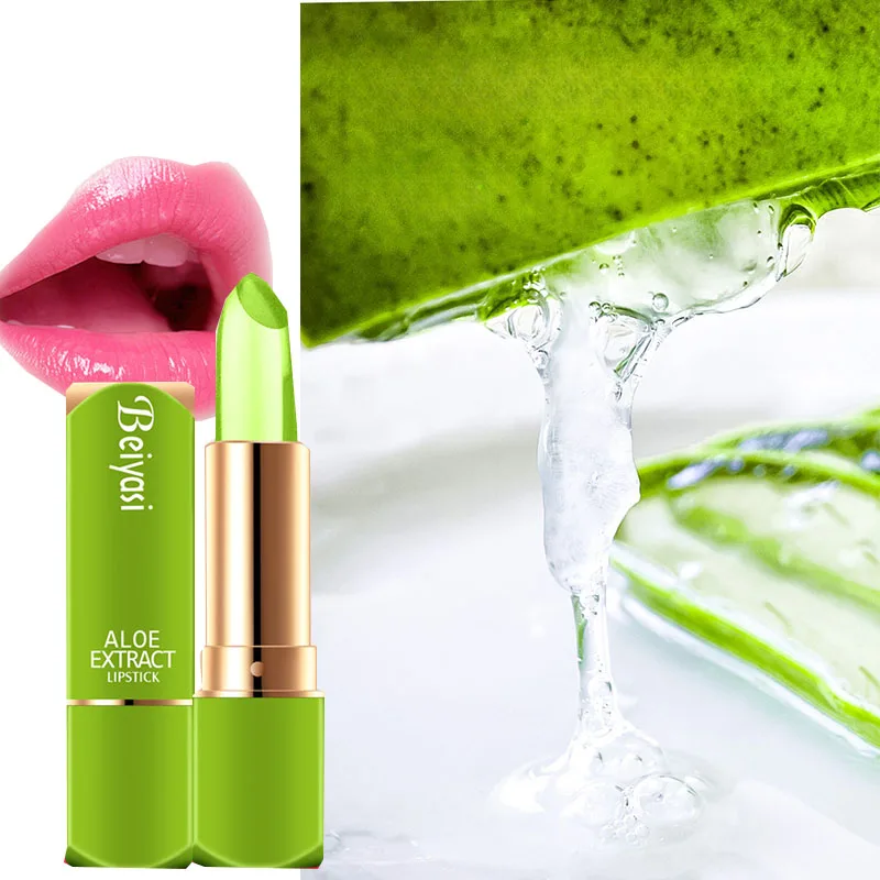 

Color-changing lipstick moisturizing lip protection Fade lip lines temperature-changing lipstick lipstick is not easy to fade