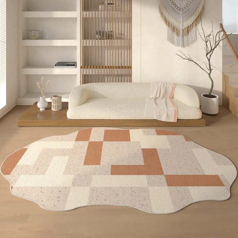 

Large Area Living Room Carpets Irregular Bedroom Decorative Carpet Japanese Art Design Cloakroom Rugs Non-slip Balcony Rug Ковер