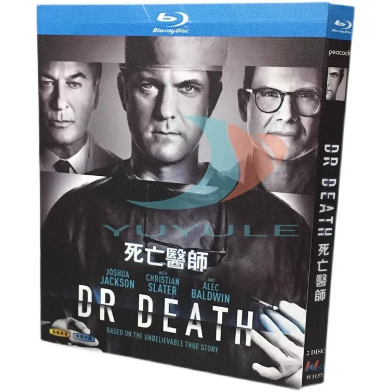 

BD Blu-ray High Definition TV Series Dr. Death 2-Disc Box