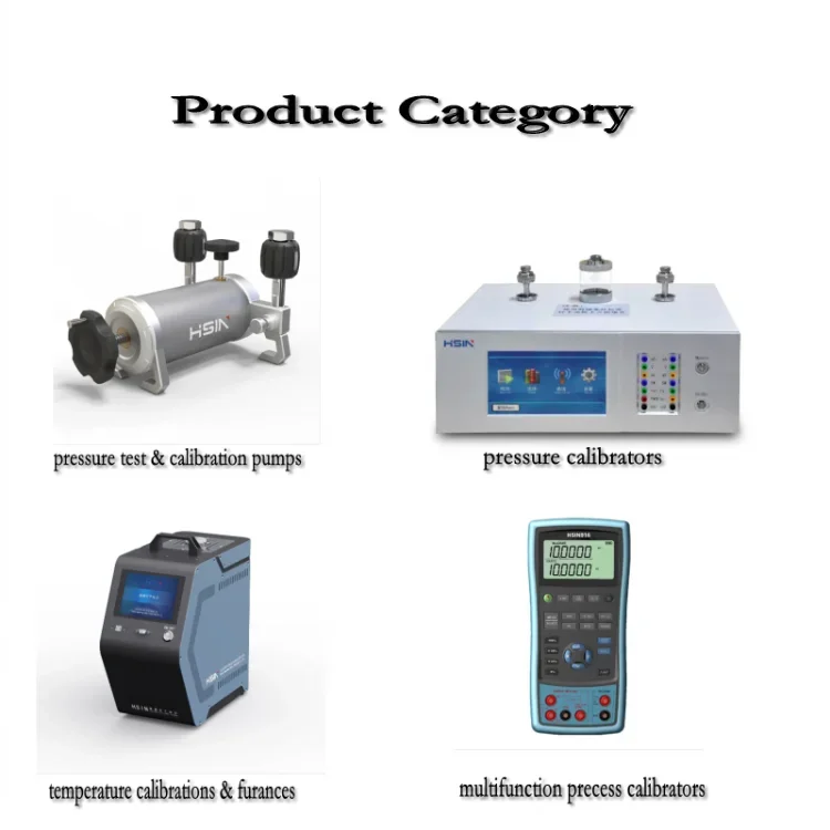 HSIN685 Intelligent Pressure Gauge Calibrator Portable Electronic Pressure Testing Equipment for Hart Pressure Transmitter