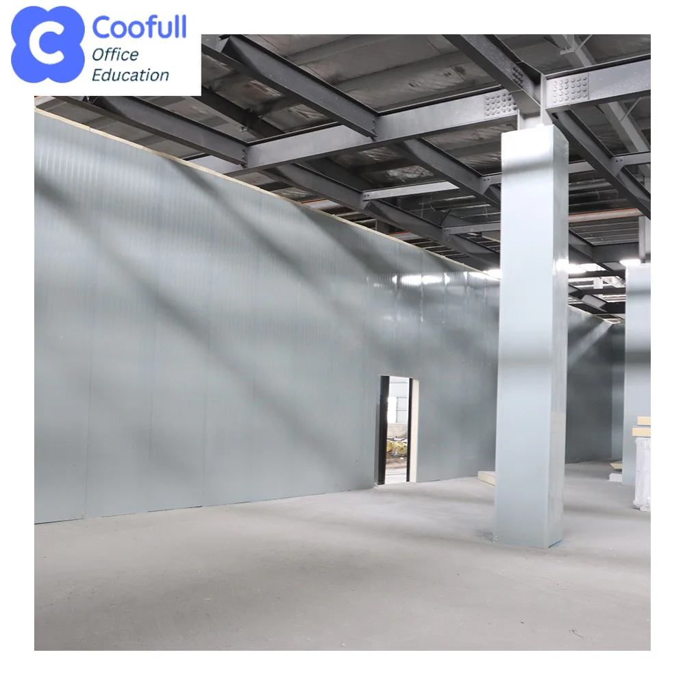 COOFULL Professional Customized Modular Dust-Free Cleanroom Laboratory with Container Design Motor Components Soundproof Panels