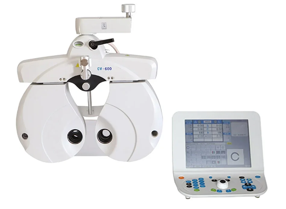 NEW VISIONChina Optometry Top Quality Computerized Eye Test Auto Vision Tester Digital Automatic Phoropter Cv600 Ce Iso Approved