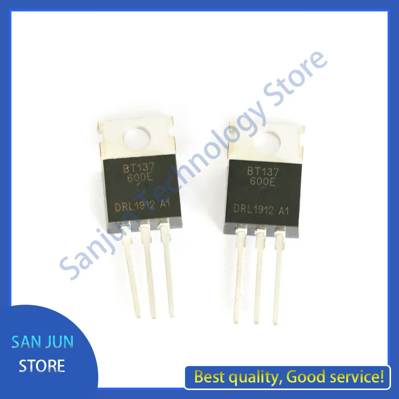 

new Triac BT137-600E BT137 8A/600V Thyristor TO-220