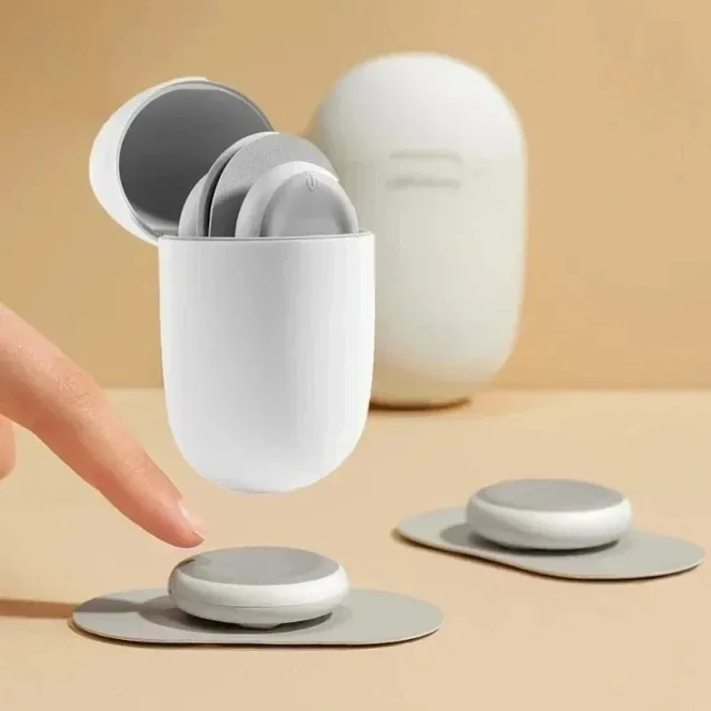 Wireless Rechargeable EMS Vibrating Massage Patch Multimode Low Frequency TENS Muscle Stimulator Portable Mini Fascia Massage