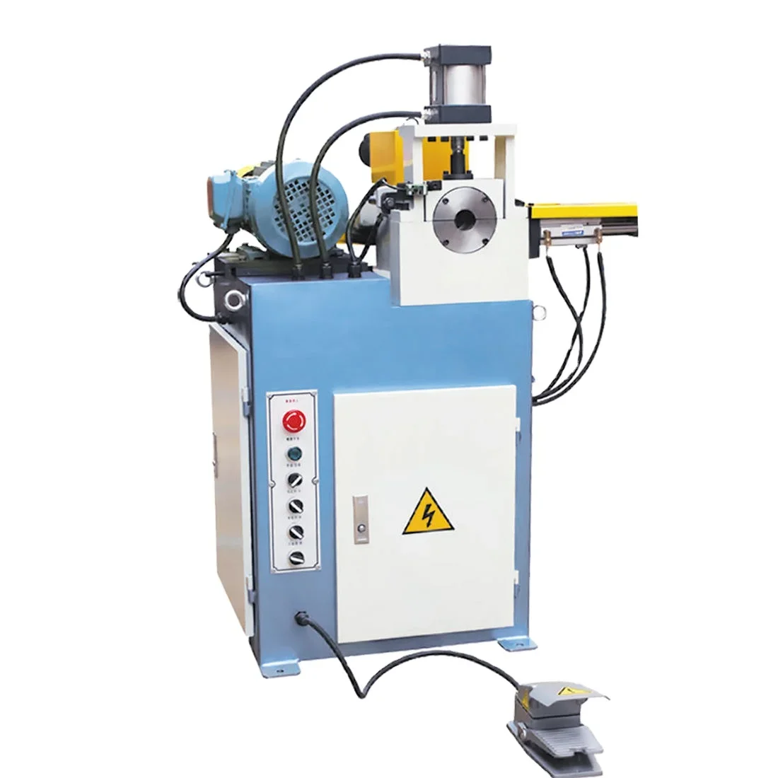 STR DJ-50 Single End Chamfering, Bevelling and Deburring Machine for Metal Bar, Rod, Tube and Pipe