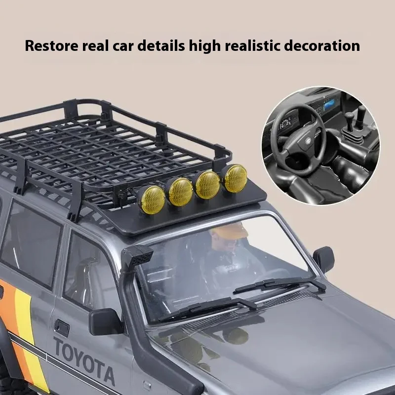 FMS 1/10 FCX simulatie oversteken officieel geautoriseerd off-road klimvoertuig met hoge en lage snelheid afstandsbediening