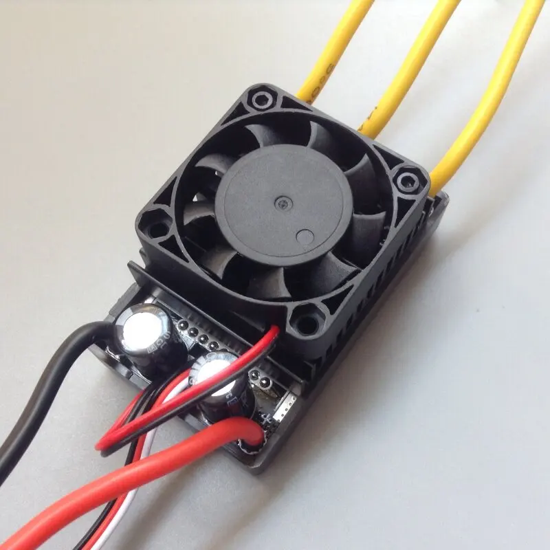 70A brushless ESC, air-cooled, two-way, remote control boat, remote control car, underwater robot, thruster 2s-6s