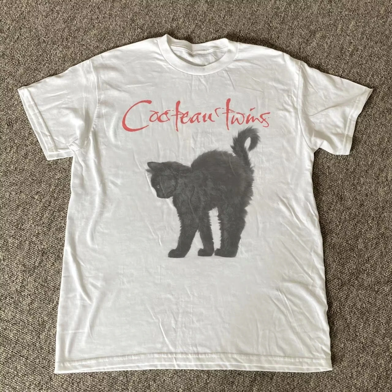 2026 Cocteau Twins Shirt Cocteau Twins Band White Unisex T-shirt Men Women Summer Short Sleeve Crew Neck Tee