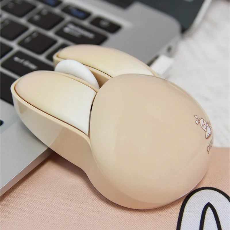 

Wireless Mouse 2.4GHz Wireless Office Mice Mute Mouse Morandi Wireless Mice Business For Tablet Laptop Notebook USB Receiver