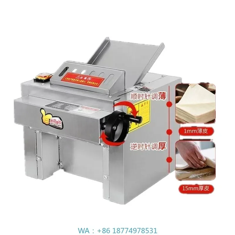 

Dough Roller Dough Press Machine Commercial Table Top Dough Sheeter
